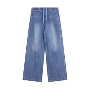 [클라이드앤] 여성 밴딩 와이드 데님 FPBDP796F