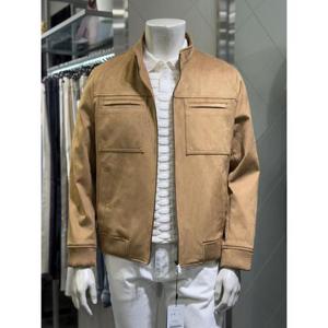 basso 세이브존01 바쏘 비건 레더 스웨이드 포켓 카라 블루종 점퍼 (3컬러) BS-Z5UA25A