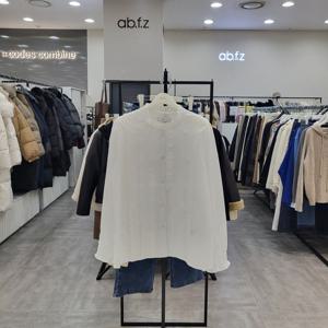 [ab.f.z]AFZ5ZB31/봄 넥 셔링 루즈핏 셔츠_IC