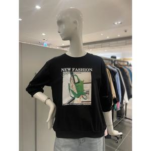 르니앤맥코이 5부소매 면 티셔츠 (MM05TS409FJY)