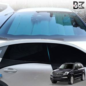 슈퍼렉스턴 차박 캠핑 모기장 햇빛가리개세트