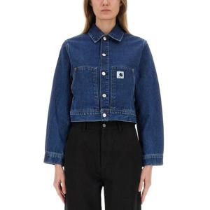 칼하트 WIP 데님 자켓 I0348740106 BLUE DOM