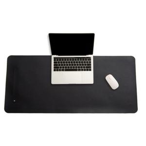 파스텔 휴대용 가죽 데스크 매트(블랙) (70x34cm) 책상매트 테이블매트 데스크매트 탁자매트 가죽매트 고급