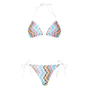 미쏘니 지그재그 패턴 비키니 세트 MC22SP00BC005J