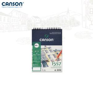 캔손 1557 스케치북 200g 14.8x21 25매입 스프링/A5드로잉패드/스케치패드