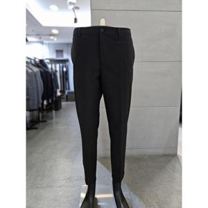 바쏘옴므 세이브존03 바쏘옴므 남자 여름 바지 시어서커 블랙 슬랙스 팬츠 WSAGZ2PS92A