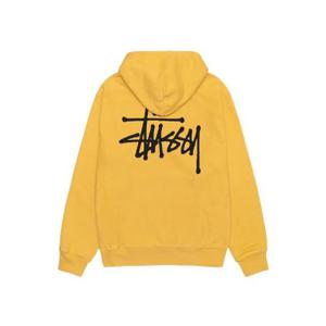 스투시 베이직 스투시 피그먼트 다이드 후드 허니 1924879P