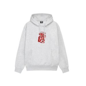 스투시 소다 캔 후드 애쉬 헤더 1924936