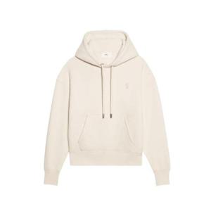 아미 스몰 하트 로고 후드 오프 화이트 USW212-740-150