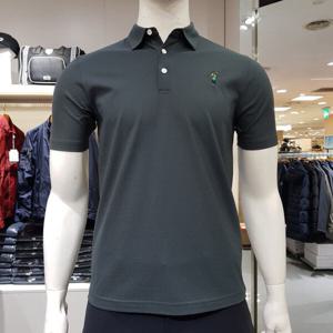 [루이까스텔]남성변형자수제원단에리티셔츠/7METS412A_BP