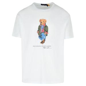 폴로 랄프로렌 반팔 티셔츠 710854497041 WHITE DOM