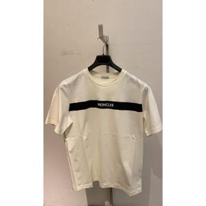 몽클레어 반팔 티셔츠 8C0006189AKK034 WHITE DOM