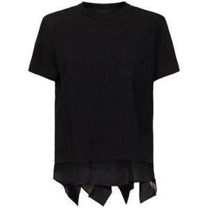 사카이 코튼 저지 티셔츠 81I-XTK018