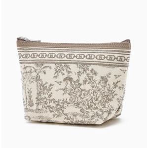 [헤지스ACC] 베이지 패턴 면 파우치 HIWA5F412I2