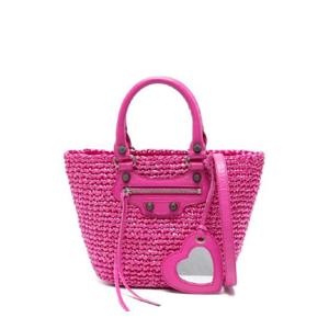 25 FW 발렌시아가 르 카골 파니에 스몰 토트 백 7861872AA19 TP432280473