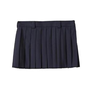 25 FW 미우미우 플리츠 울 미니 스커트 MG2040S23211AD TP432512438