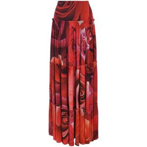 25 FW 로베르토 카발리 로즈 프린트 맥시 스커트 UKT309KWN48 TP434012709