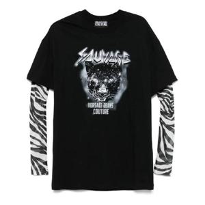 25 FW 베르사체진스꾸뛰르 레이어드 티셔츠 78HAHC04CJ01C TP434429280