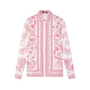 25 FW 베르사체 언더워터 바로코 프린트 셔츠 10013601A15277 TP438527154