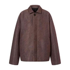 25 FW 필로소피디로렌조 세라피니 멜란지 효과 코트 AEF242C06127137 TP432172229