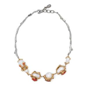 25 FW 마르니 펄 장식 네크리스 COMV0483A0M2001 TP432030556