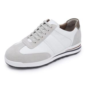 금강제화 로렐 남성LAUOXS4044MF9 스니커즈 쿠션 소가죽 화이트 3.5cm 국내생산