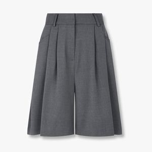 [지컷]투 턱 플리츠 버뮤다 팬츠[7255330102]