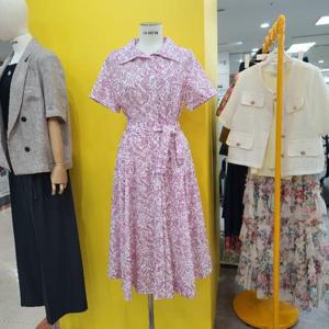 르피타 DP01 오픈카라원피스 L252UOP652