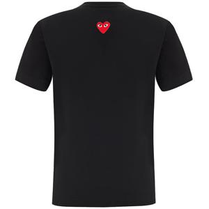 25SS 여성 백 하트 와펜 패치 티셔츠 AX-T340-051-1