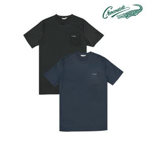 [크로커다일] 냉감 기능성 라운드 반팔티 CDAABTP2705_1