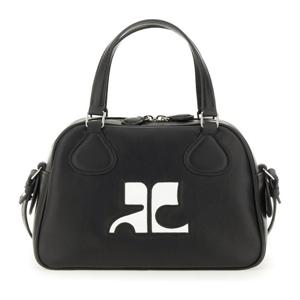 쿠레쥬 블랙 가죽 더블 핸들 볼링 백 PERGSA062CR0045 9999