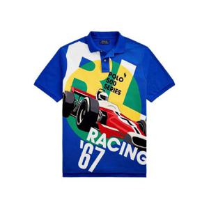 폴로 랄프로렌 그래픽 프린트 폴로 셔츠 710974580