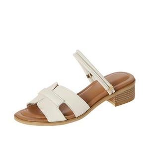 (DAKS) 여성 샌들 (굽 3CM) DLD302KA35 화이트