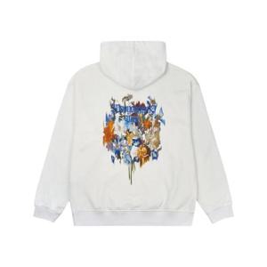 우영미 멀티 플라워 후드 화이트   22SS W221TS35717W