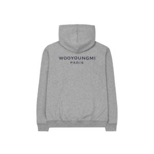우영미 블랙 백로고 후드 그레이   22SS W221TS31716G