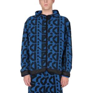 Kenzo 올오버 모노그램 지퍼 후드티 FB65BL7634MR 78 TP944710014