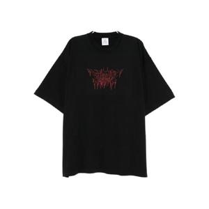 25 FW 베트멍 로고 프린트 티셔츠 UA63TR196BL TP440014487