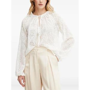 25 FW 게스 자수 타이 넥 블라우스 W5GH60W0WA2 TP440072651