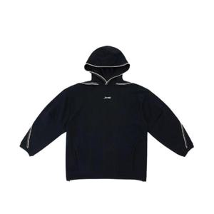 아더에러 베리프 스몰 로고 후드 느와르 BLAFWHD02BK