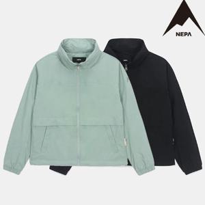 [네파] 여성 아노락형 자켓 타슬란 크롭 바람막이 7K60660