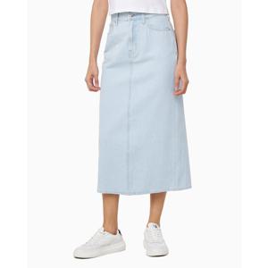 [캘빈클라인 진]여성 블리치드 인디고 데님 맥시 스커트(47B733G)
