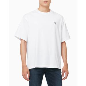 [캘빈클라인 진]공용 CK 릴렉스핏 반팔 티셔츠 화이트 40HM229 (40HM229-YAA)