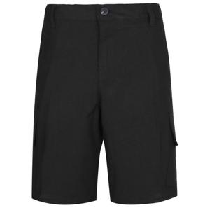 남자 여름 뒷밴딩 카고 스판 반바지 NE-PTH-Q019-블랙