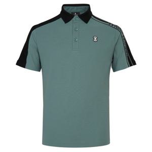 [와이드앵글]CO 스웨터 배색 반팔 폴로 티셔츠 WMU25251K3