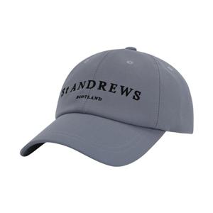 [세인트앤드류스]남성 로고 자수 레더탭 볼캡_811E1CP103_BL