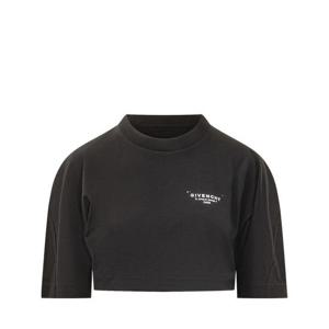 지방시 반팔 티셔츠 BW70FKP75N 001 BLACK