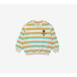 뉴발란스 키즈 Baseball 스트라이프 스웻셔츠 B1 NK9CF4401U 99 59 AA