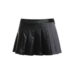 CO 비건 레더 플리츠 큐롯 LWWU23Q11