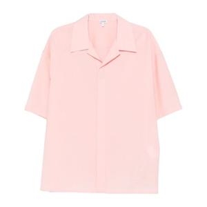 로에베 핑크 반팔 버튼 셔츠 H526Y05WEW 7130