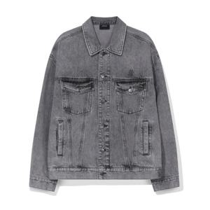 [빈트릴] 빈티지 워싱 데님 트러커  BA251JK053_GR